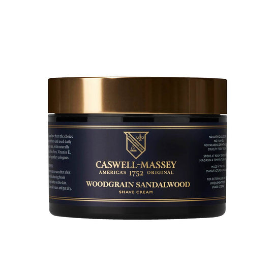 Woodgrain Sandalwood Shave Cream - London Beauty