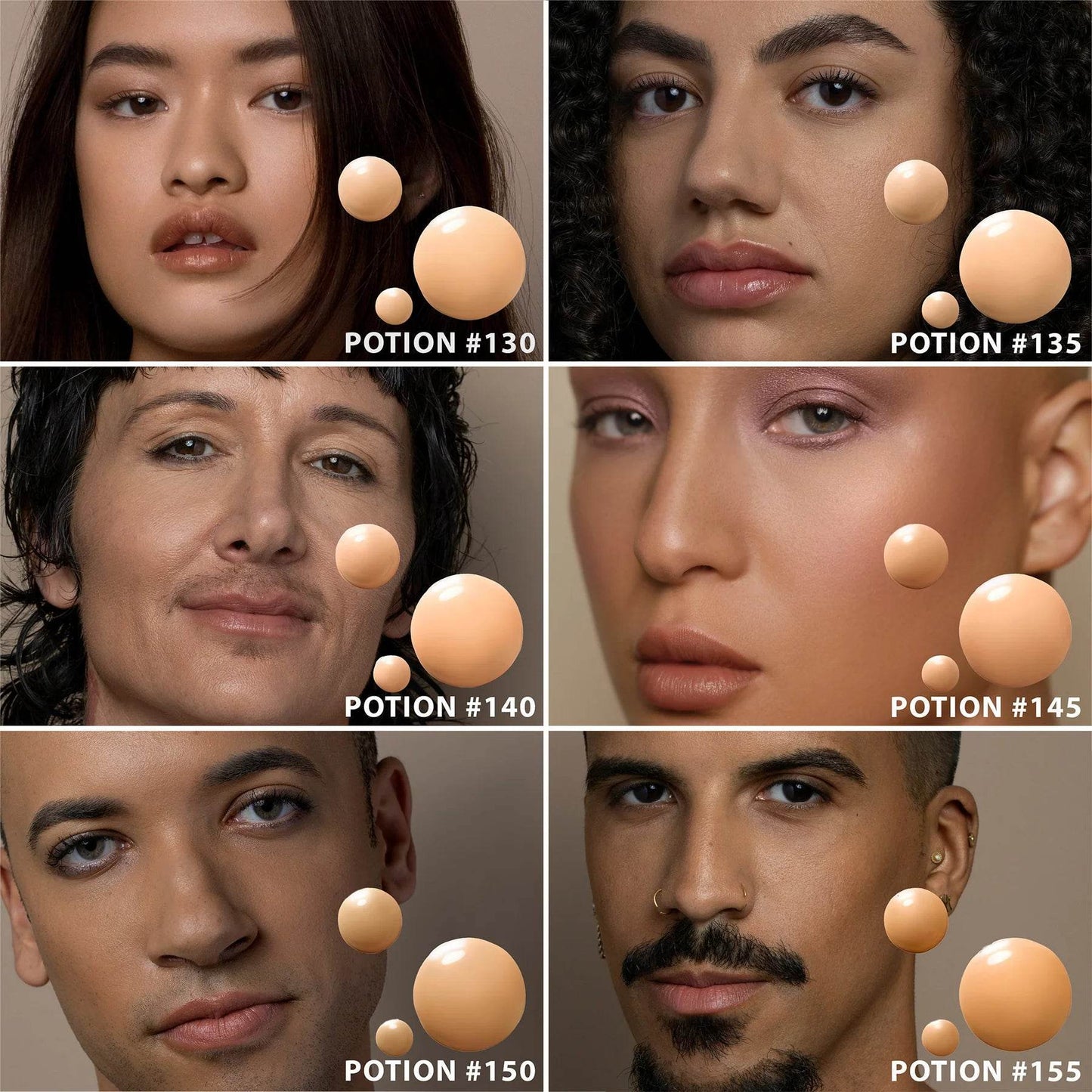3 Drop Weightless Serum Foundation - London Beauty