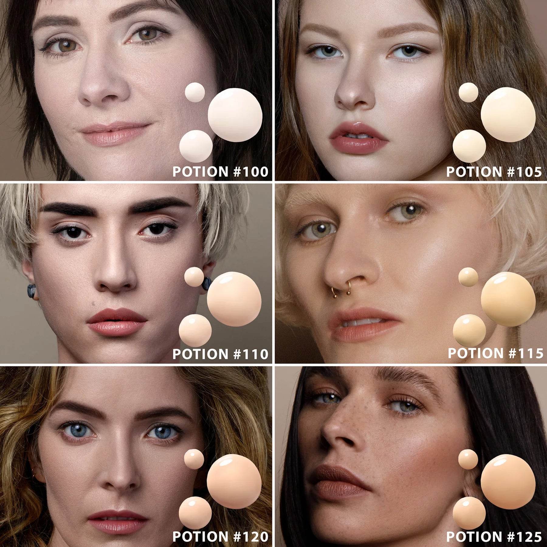 3 Drop Weightless Serum Foundation - London Beauty