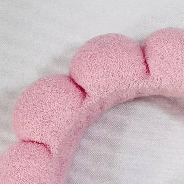 Terry Cloth Bubble Headband