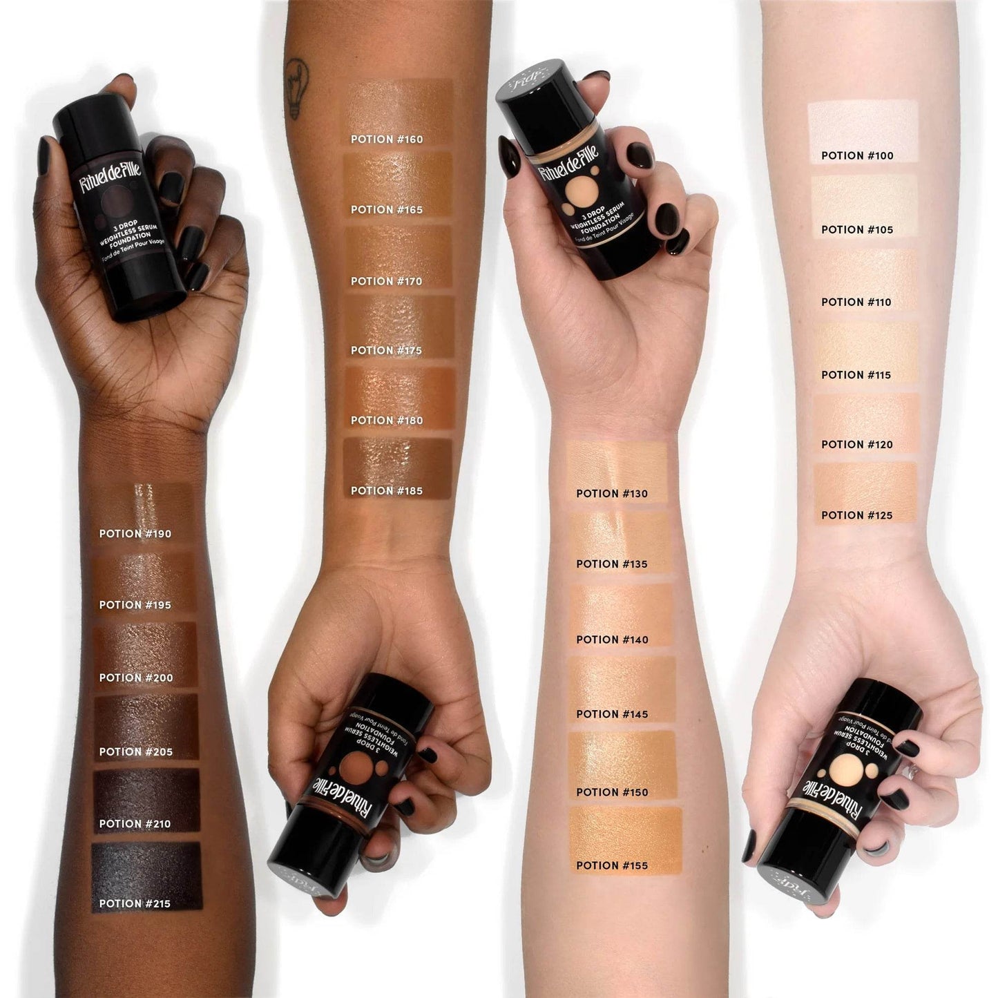 3 Drop Weightless Serum Foundation - London Beauty