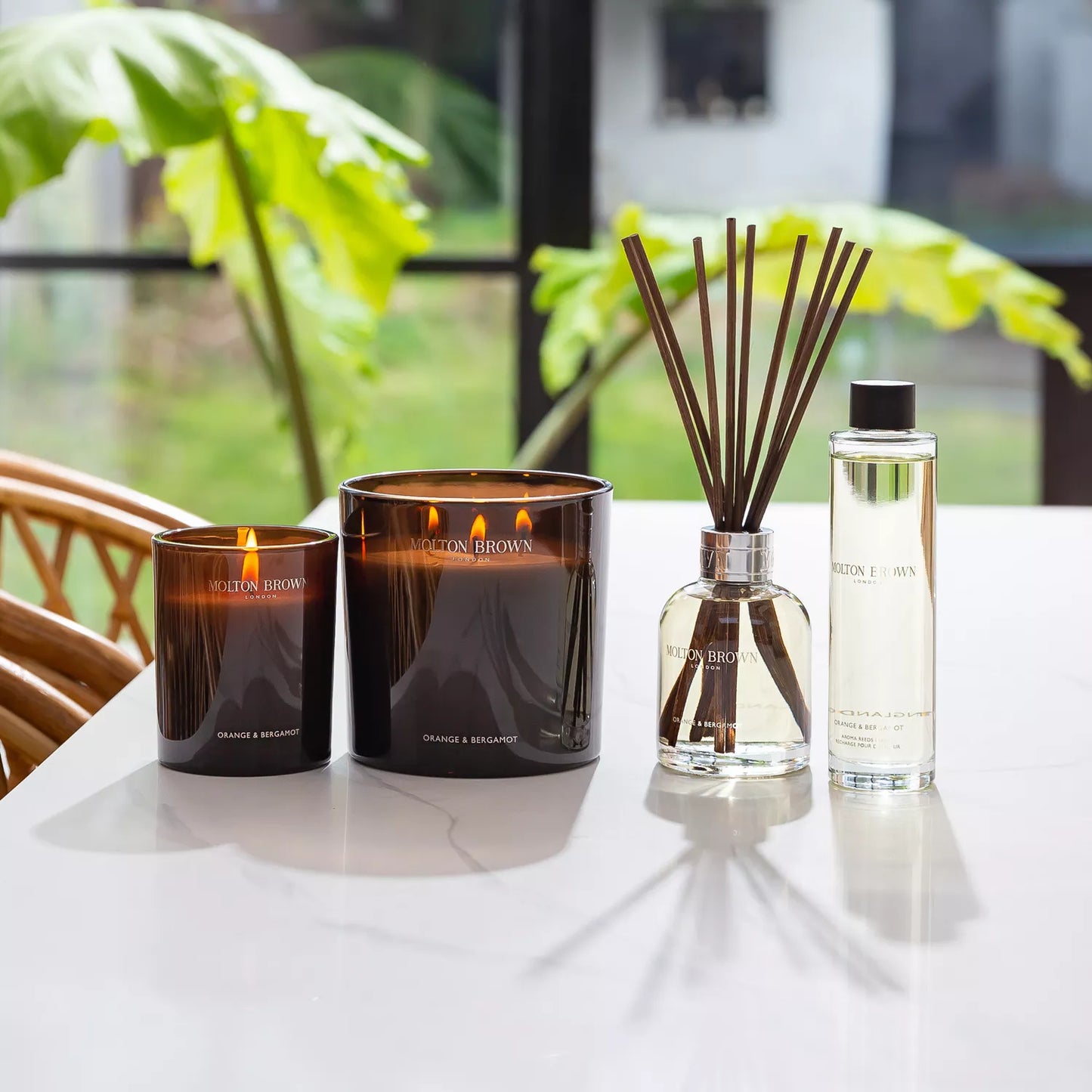 Orange & Bergamont Signature Candle | Shop Molton Brown at London Beauty
