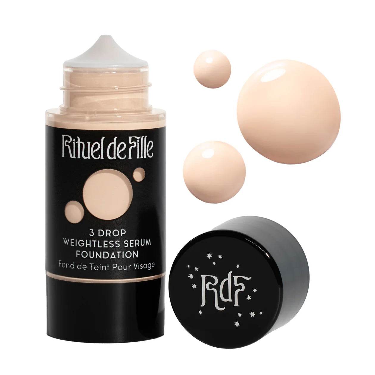 3 Drop Weightless Serum Foundation - London Beauty