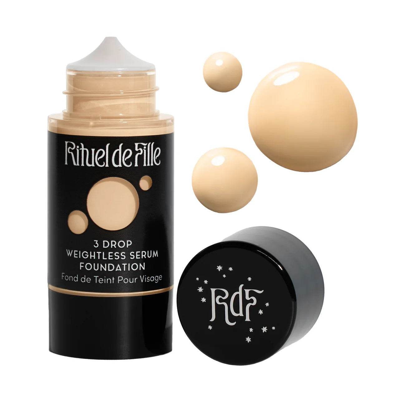 3 Drop Weightless Serum Foundation - London Beauty