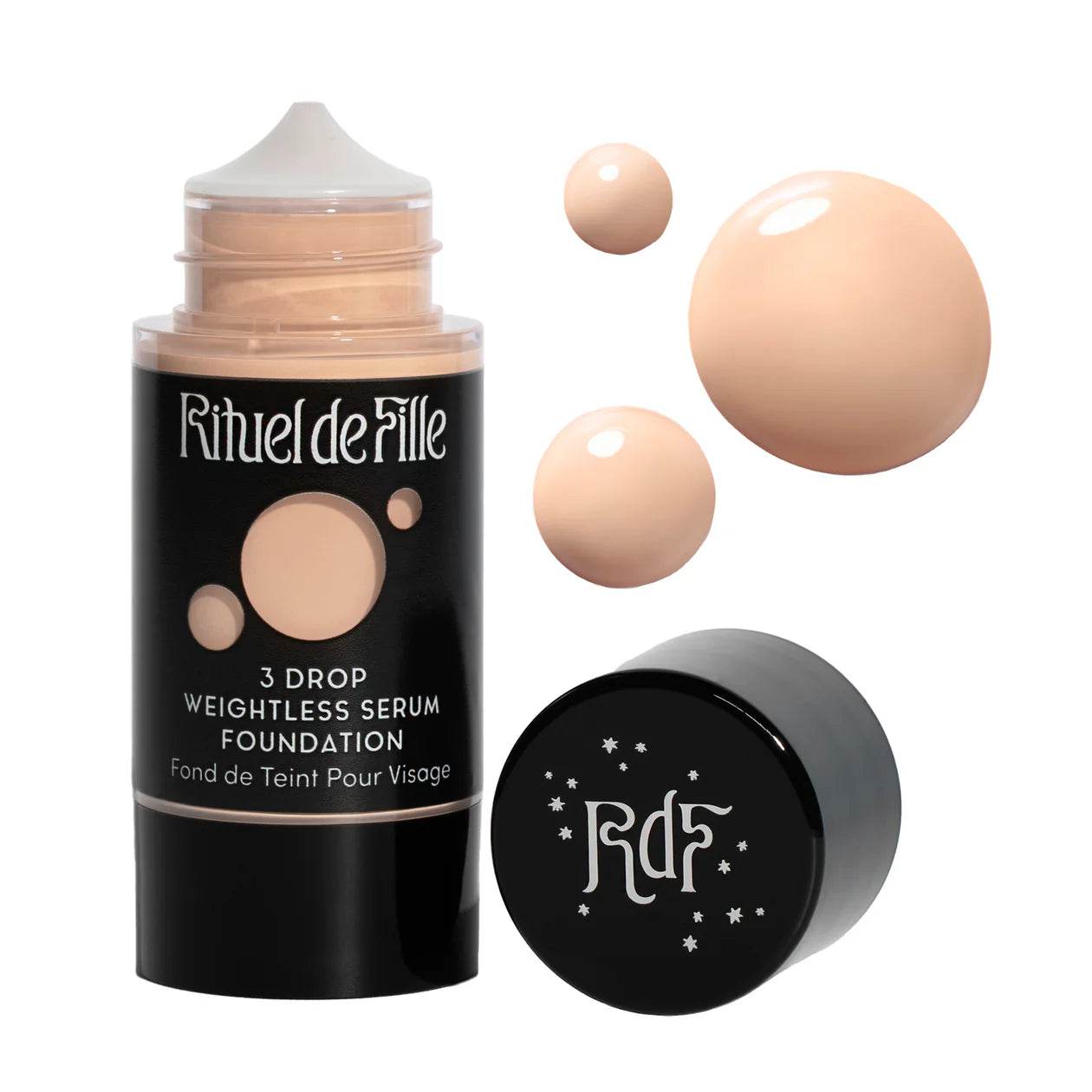 3 Drop Weightless Serum Foundation - London Beauty
