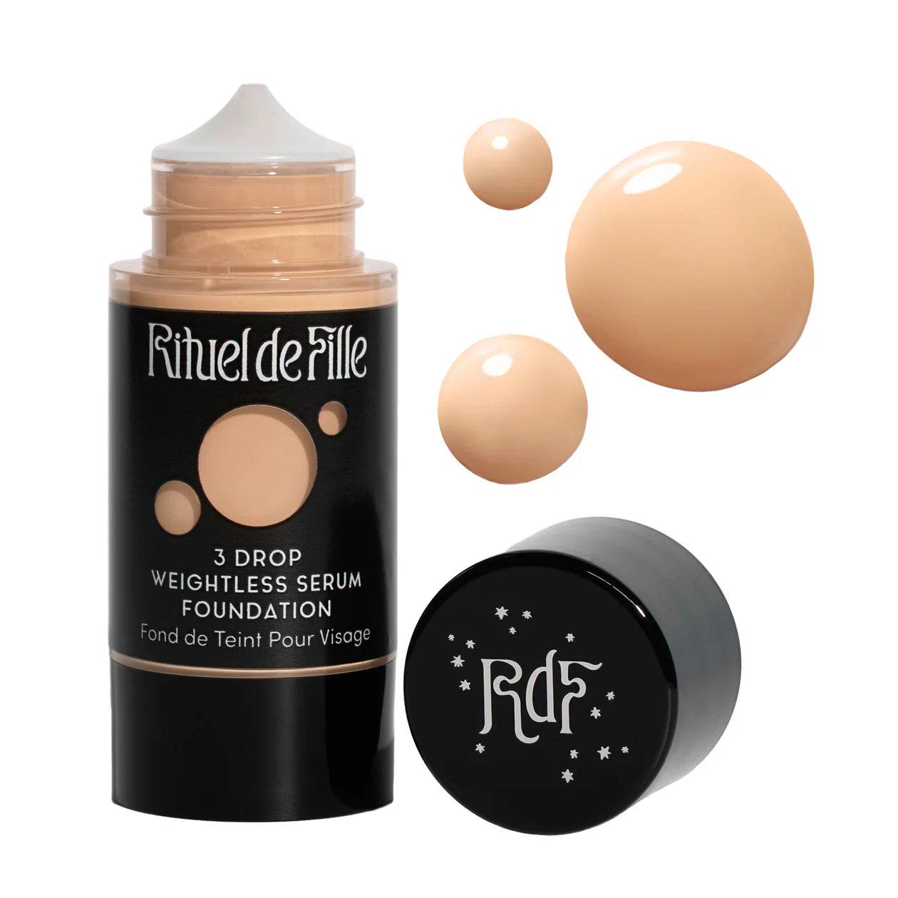 3 Drop Weightless Serum Foundation - London Beauty