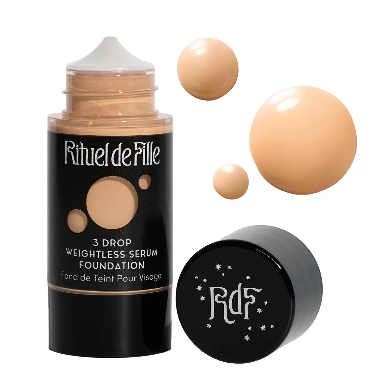 3 Drop Weightless Serum Foundation - London Beauty