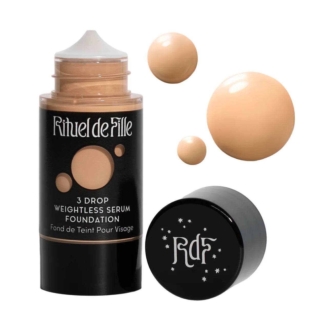 3 Drop Weightless Serum Foundation - London Beauty