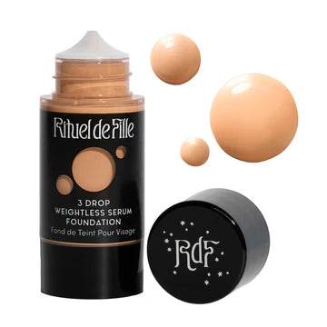 3 Drop Weightless Serum Foundation - London Beauty