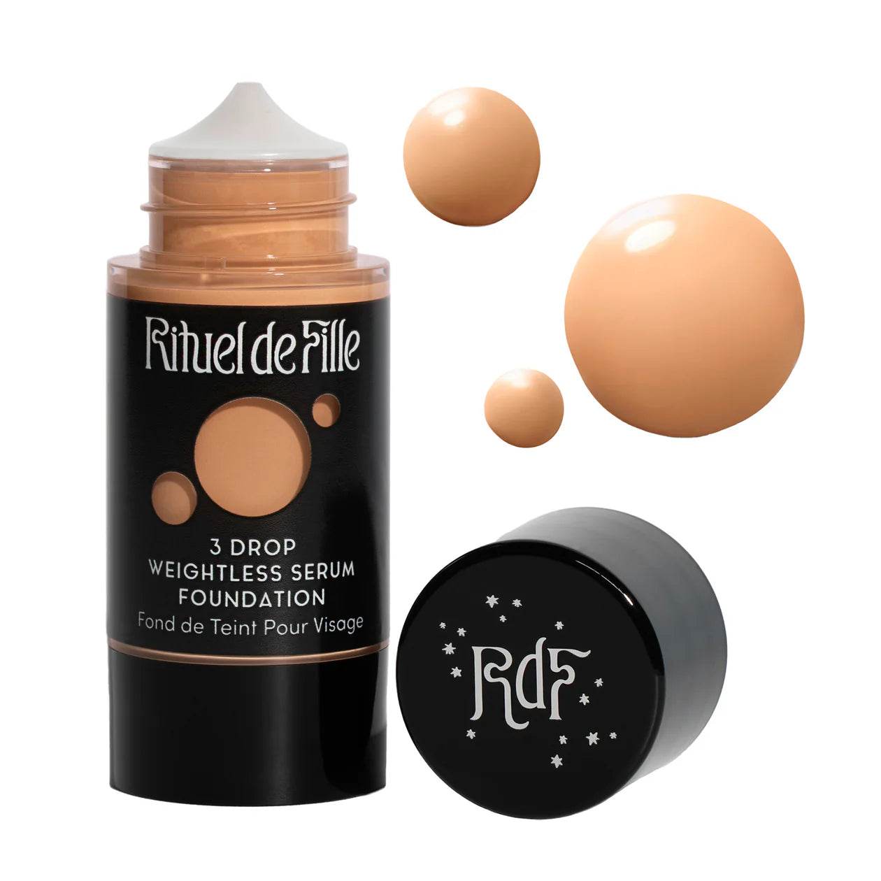 3 Drop Weightless Serum Foundation - London Beauty