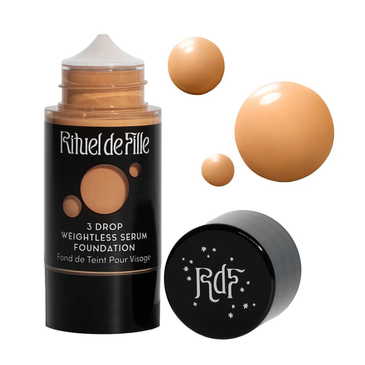 3 Drop Weightless Serum Foundation - London Beauty