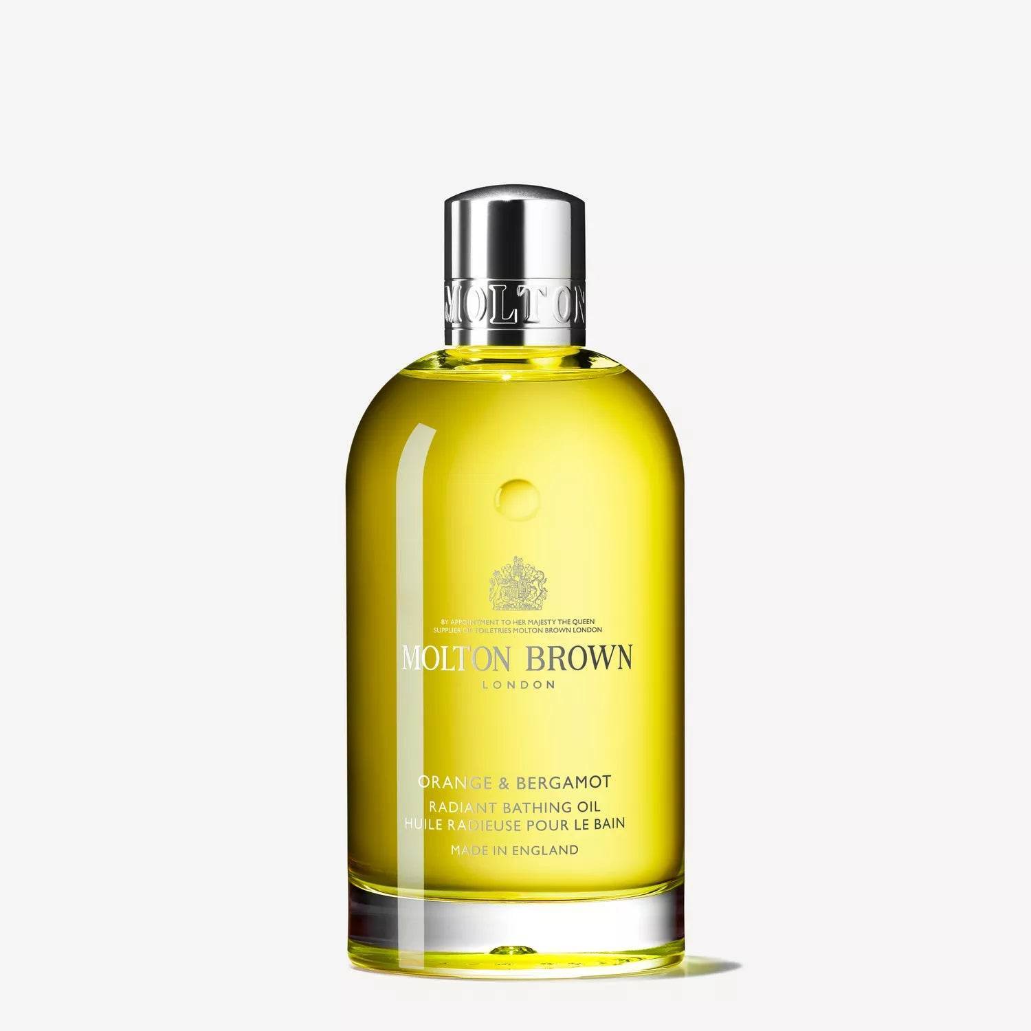 Orange & Bergamot Radiant Bathing Oil - London Beauty