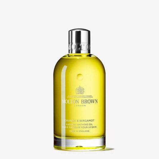 Orange & Bergamot Radiant Bathing Oil - London Beauty