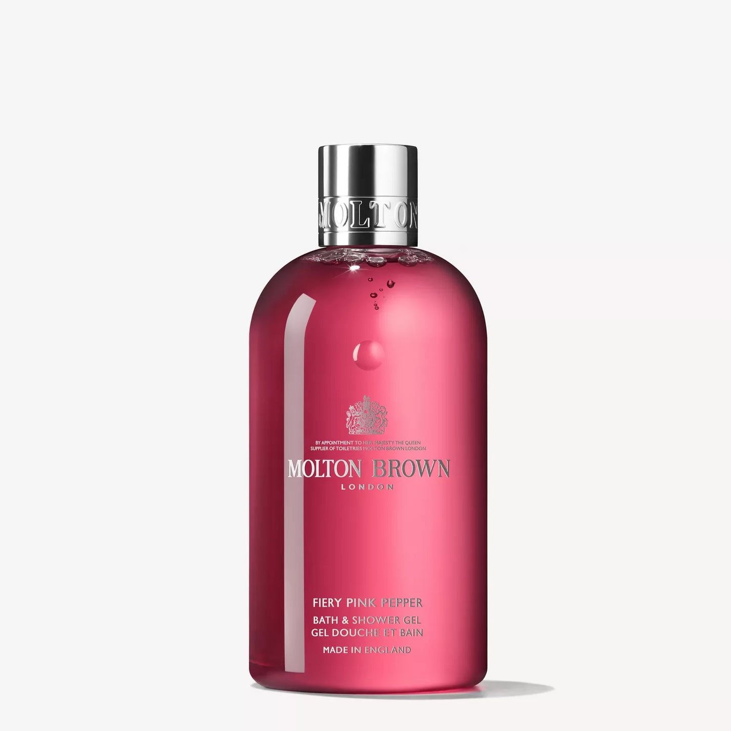 Fiery Pink Pepper Bath & Shower Gel | Shop Molton Brown at London Beauty