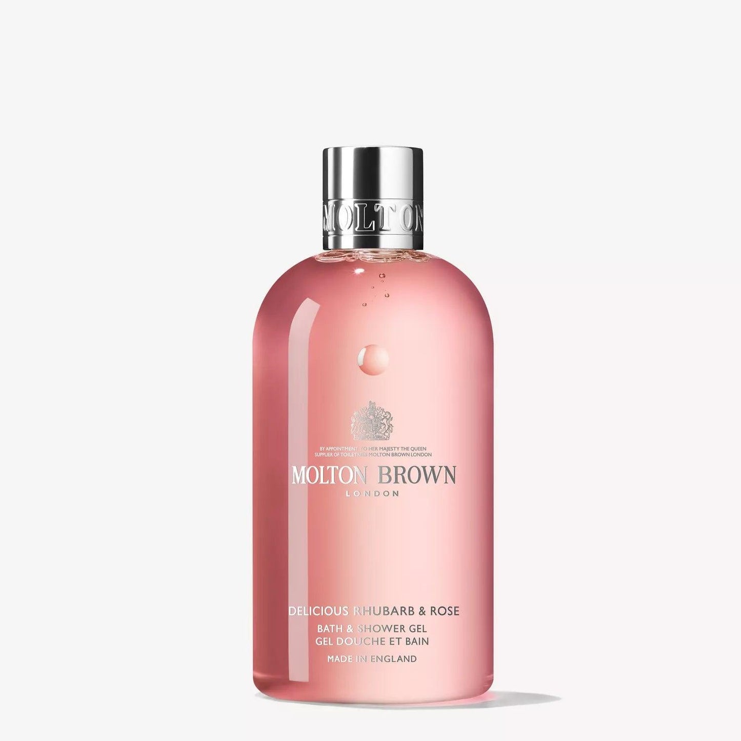 Delicious Rhubarb & Rose Bath & Shower Gel | Shop Molton Brown at London Beauty