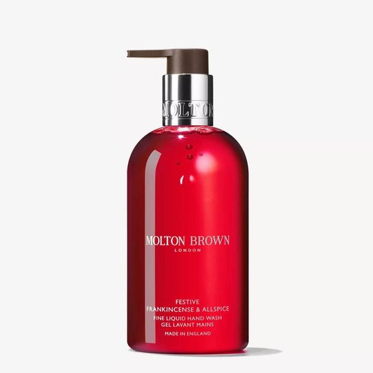 Festive Frankincense & Allspice Fine Liquid Hand Wash - London Beauty