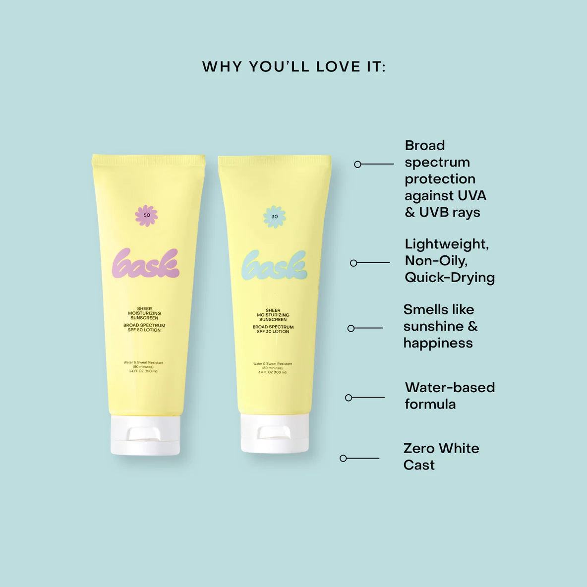 Sheer Moisturizing Sunscreen SPF 50 Lotion