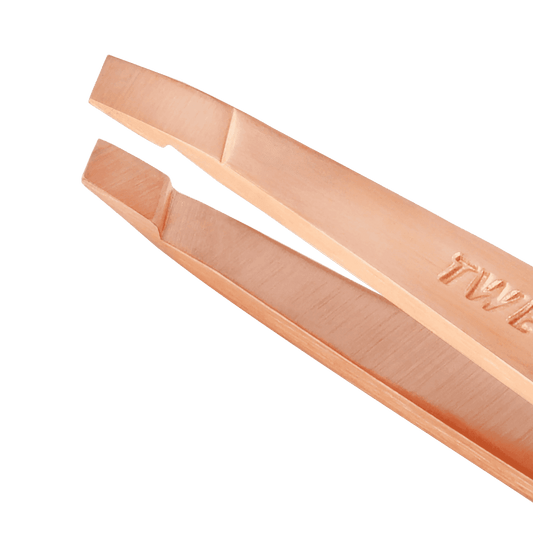 Mini Slant Tweezer | Rose Gold