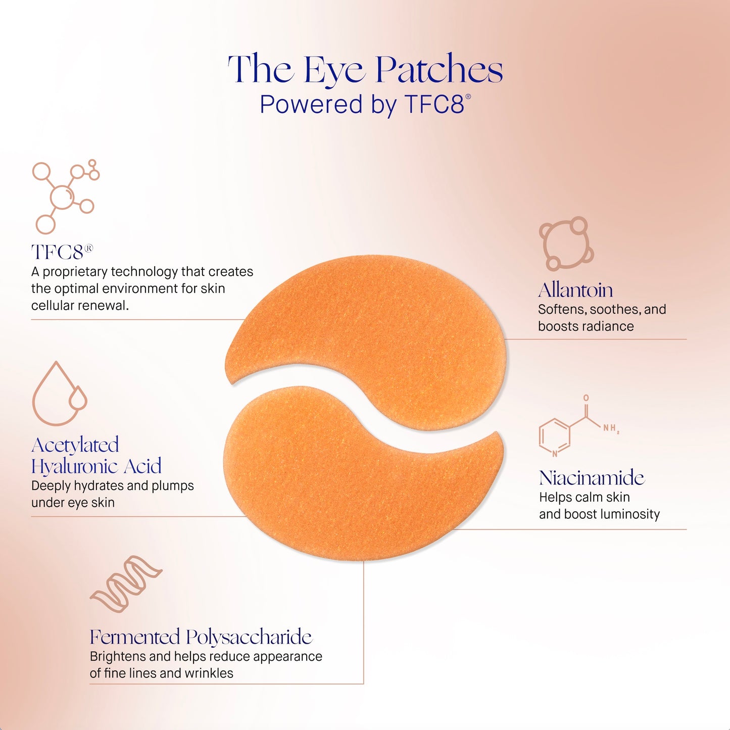 Augustinus Bader hydrogel eye masks designed to hydrate, soothe, and enhance skin around the eyes