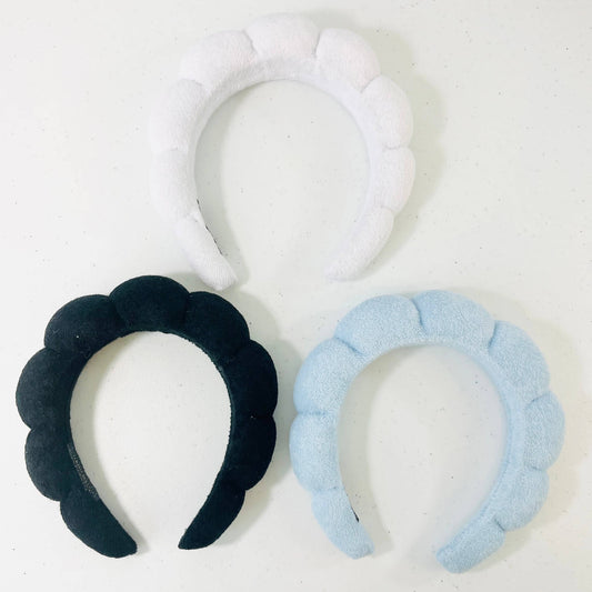 Terry Cloth Bubble Headband