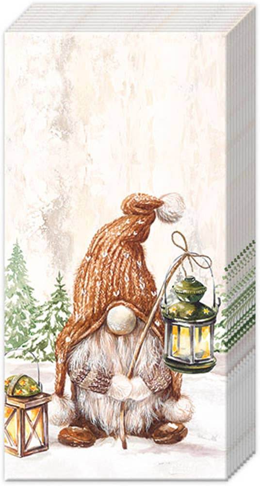 Pocket Tissues Gnome Holiday - London Beauty