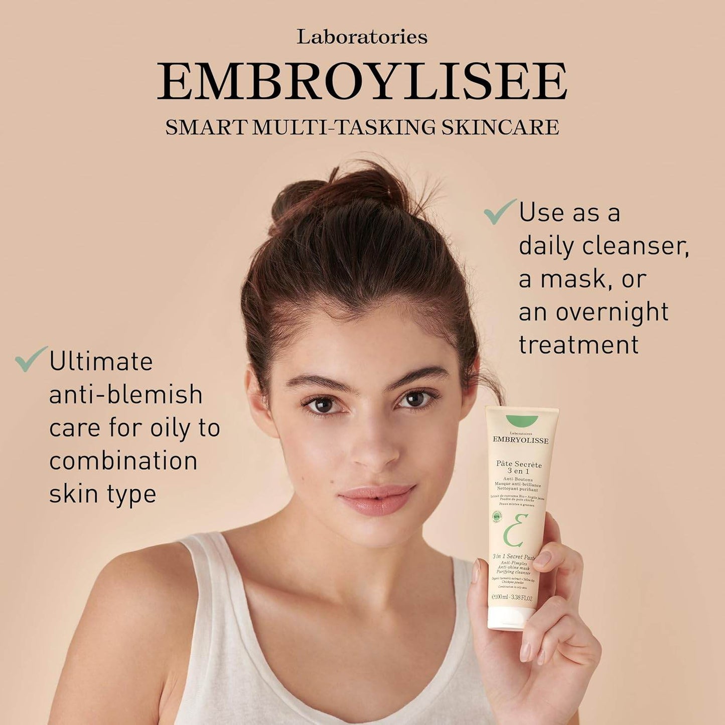 3-in-1 Secret Paste | Multipurpose Clay Mask - London Beauty