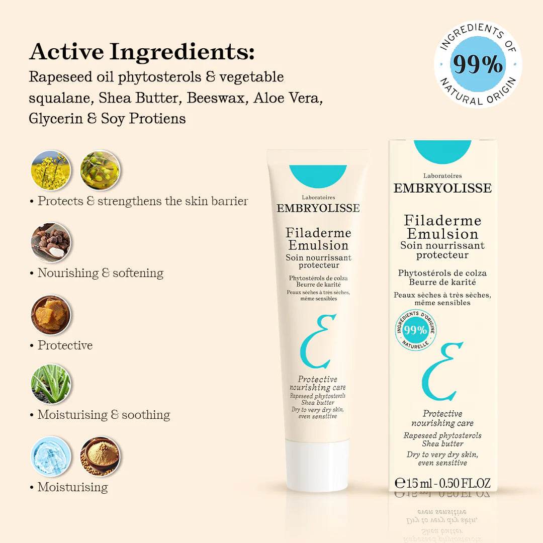 Filaderme Emulsion | Moisturizer for Dry Skin - London Beauty
