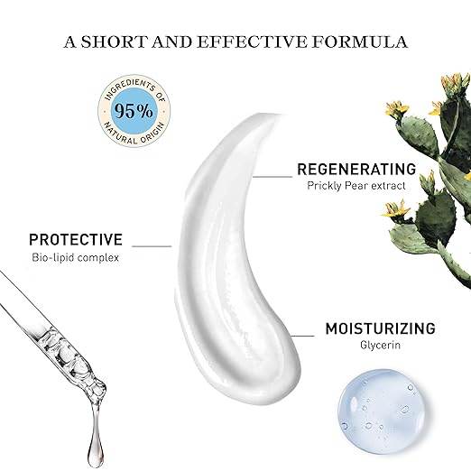Embryolisse Foaming Cream Cleanser with 95 percent natural ingredients including prickly pear extract and glycerin