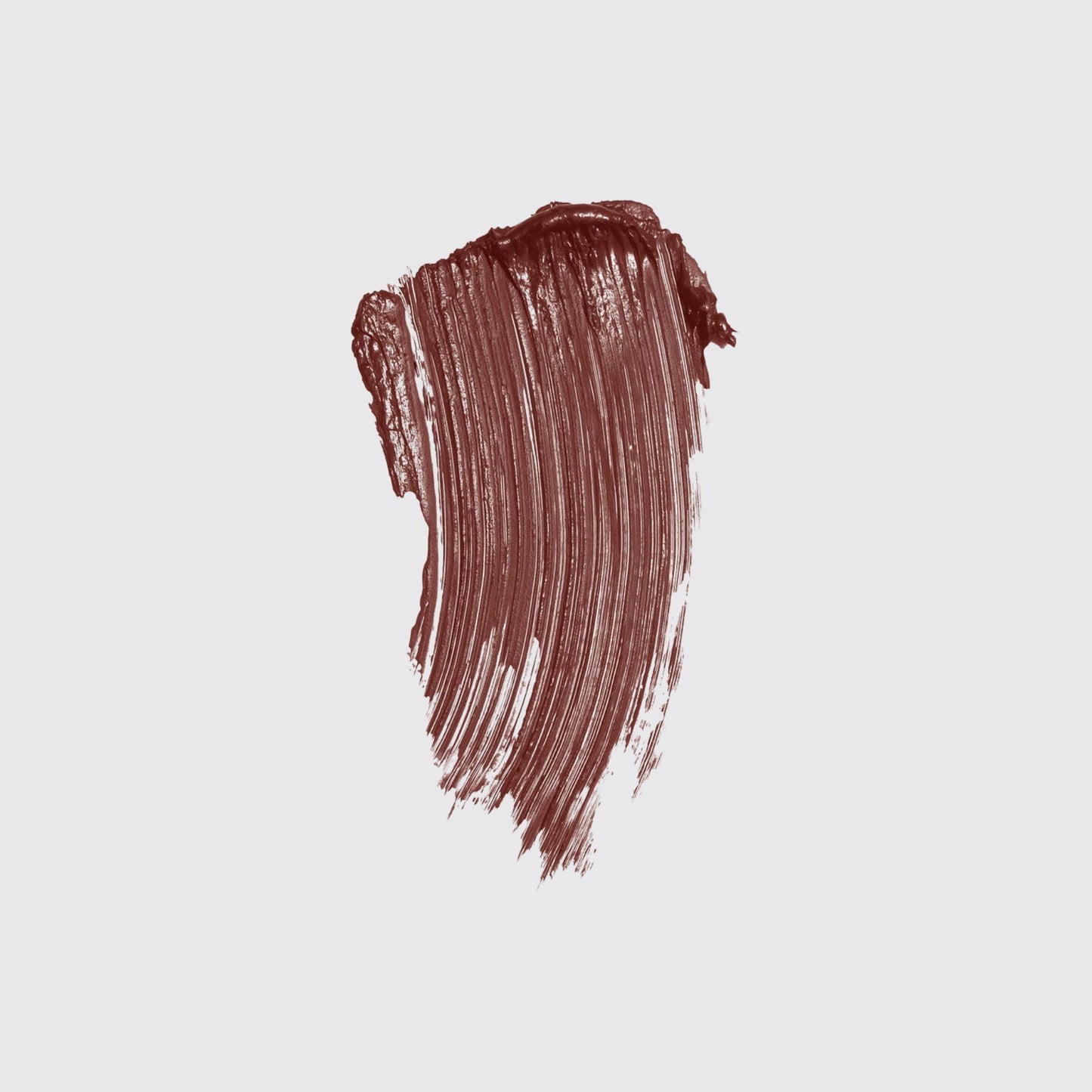 Westman Atelier Buildable Mascara swatch in rich brown shade for a bold, defined look