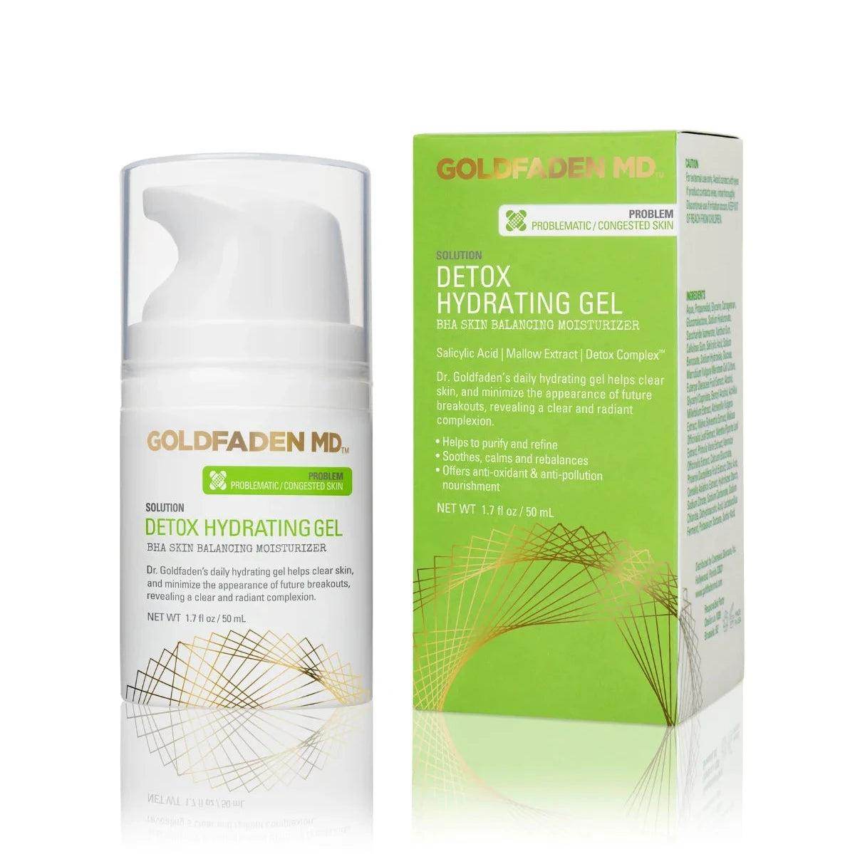 Detox Hydrating Gel | BHA Skin Balancing Moisturizer - London Beauty