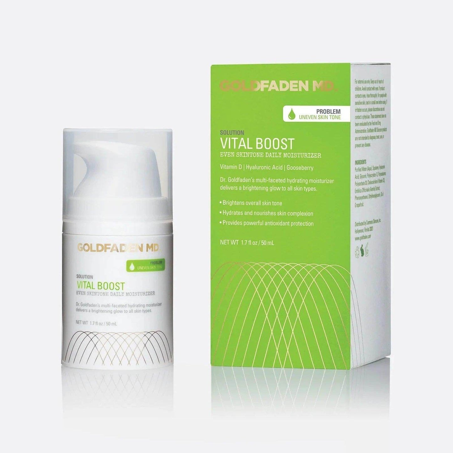 Vital Boost | Even Skintone Daily Moisturizer - London Beauty