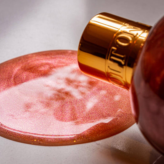 Molton Brown Body Wash in a luxurious shimmering formula for a refreshing shower experience