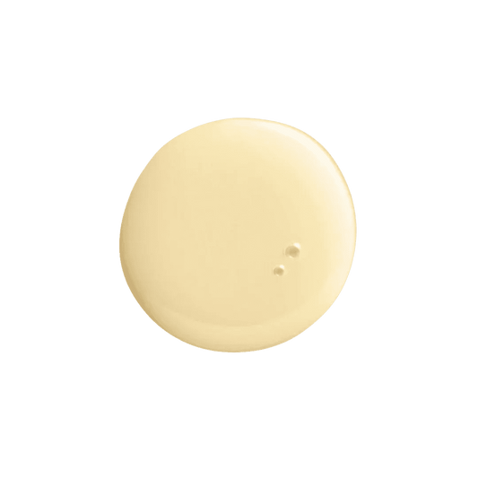 Natura Bissé Firming And Resurfacing Serum shown as a smooth cream texture on a black background