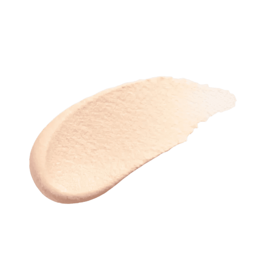 Smooth application of Natura Bissé Firming Antioxidant Mask in a light beige color