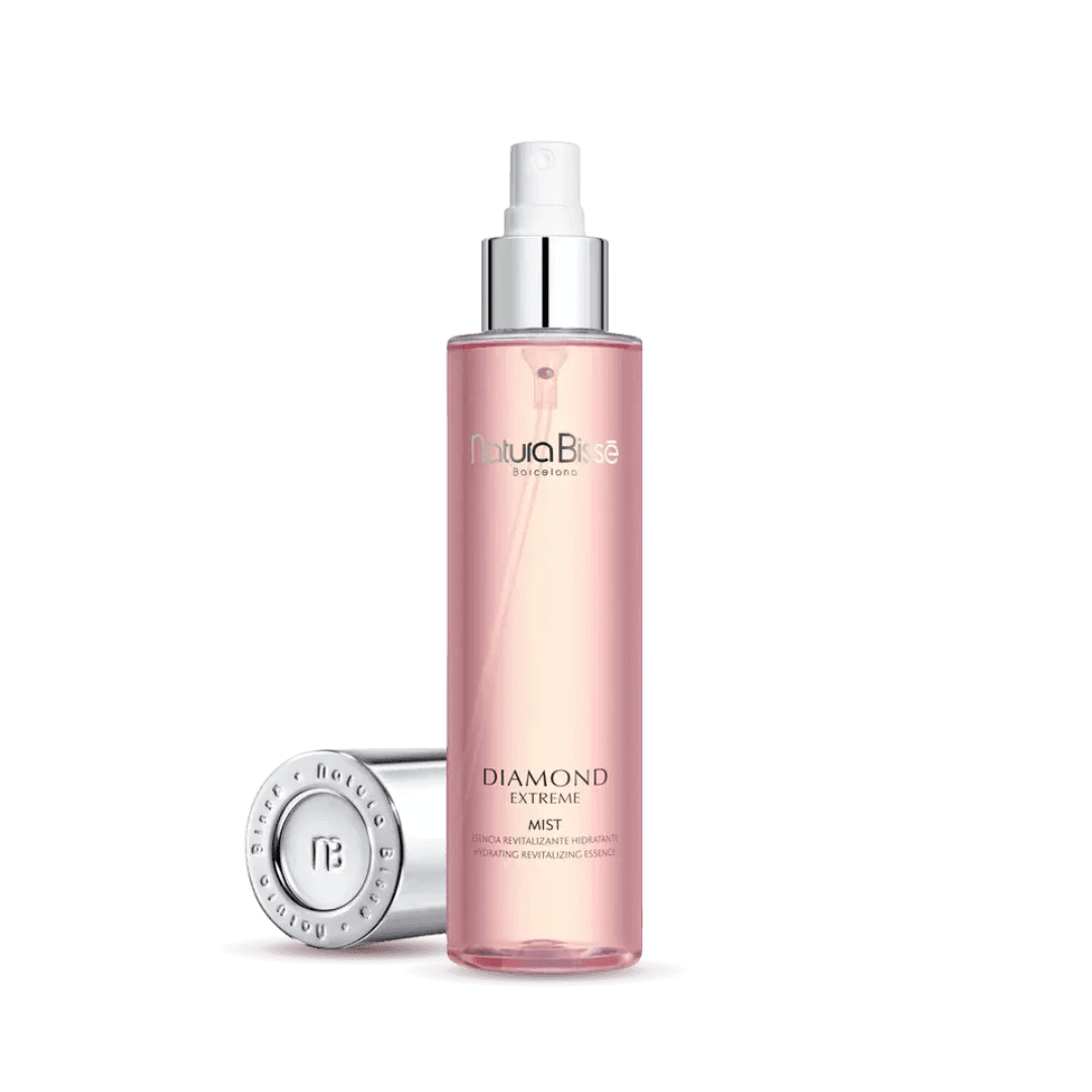 Natura Bissé Diamond Extreme Mist, Hydrating Revitalizing Essence in a sleek spray bottle