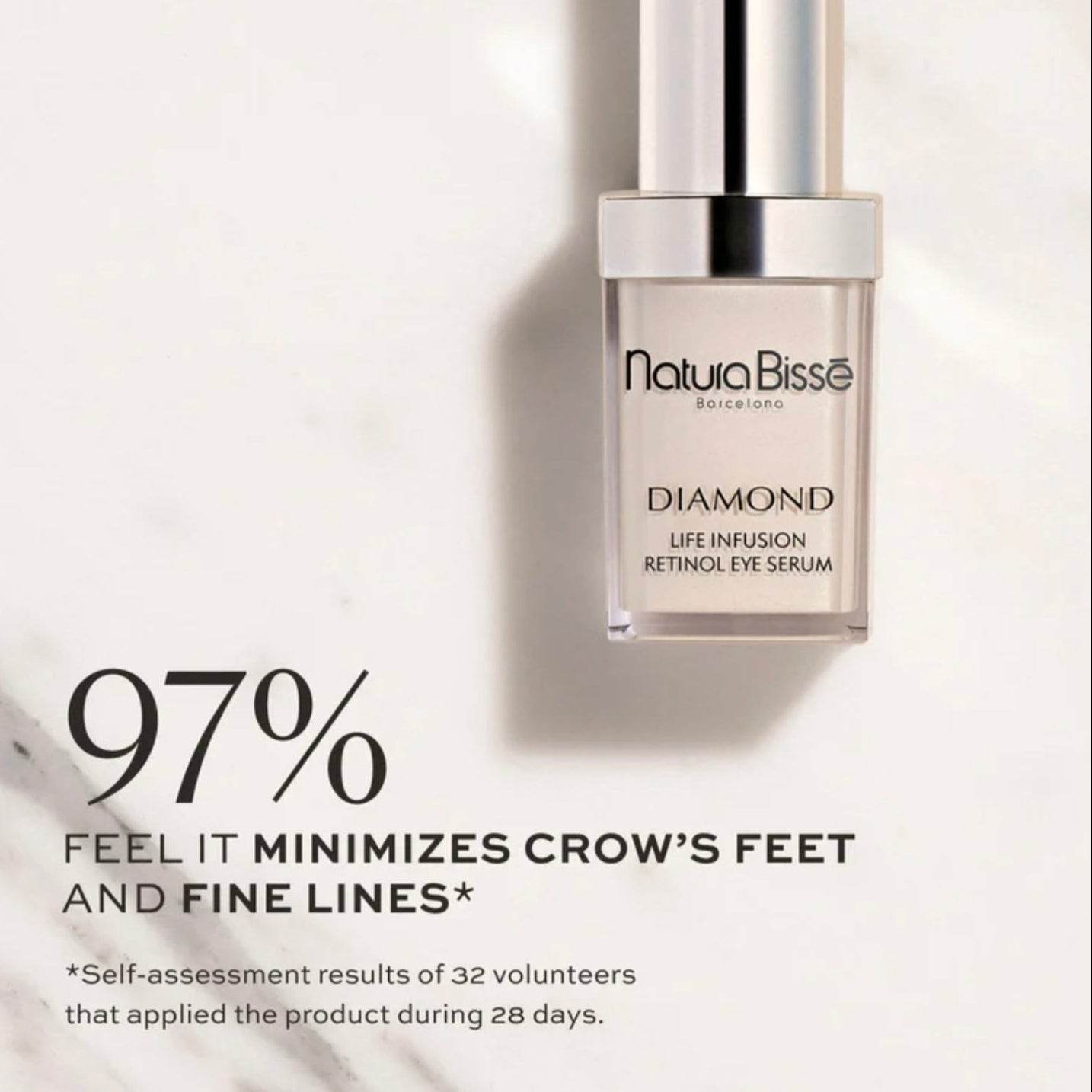 Diamond Life Infusion Retinol Eye Serum | Lifting Eye Contour Concentrate - London Beauty