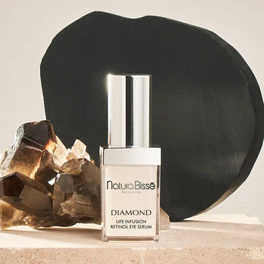 Natura Bisse Diamond Life Infusion Retinol Eye Serum with Lifting Eye Contour Concentrate label