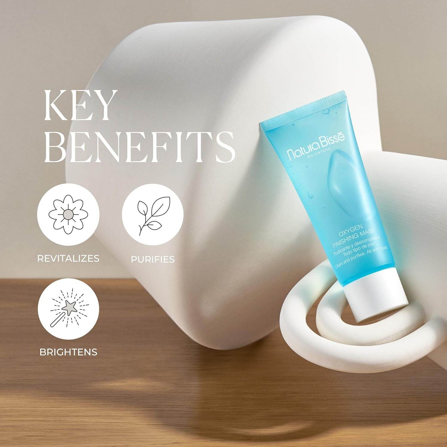 Oxygen Finishing Mask | Purifying Brightening Mask - London Beauty