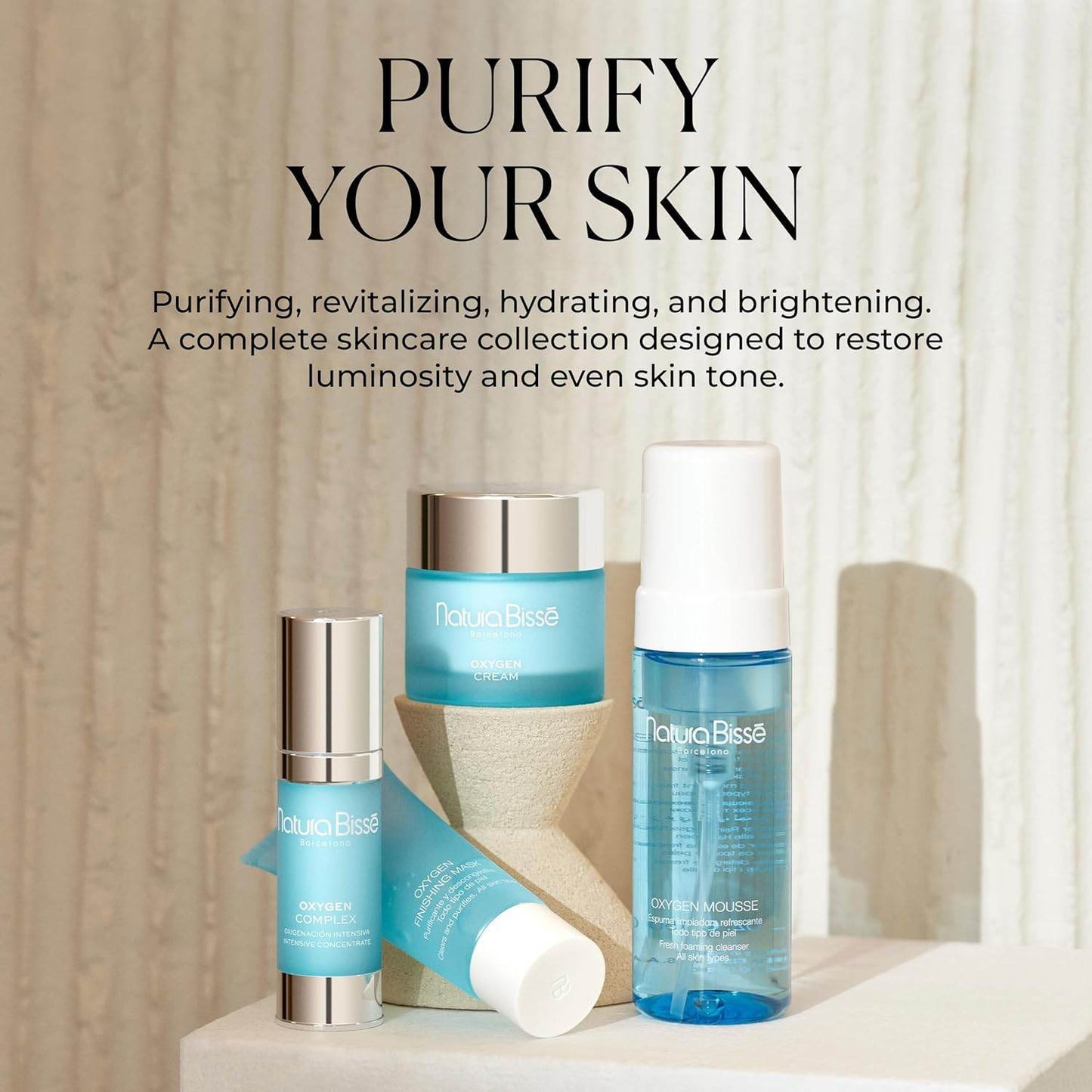Oxygen Finishing Mask | Purifying Brightening Mask - London Beauty