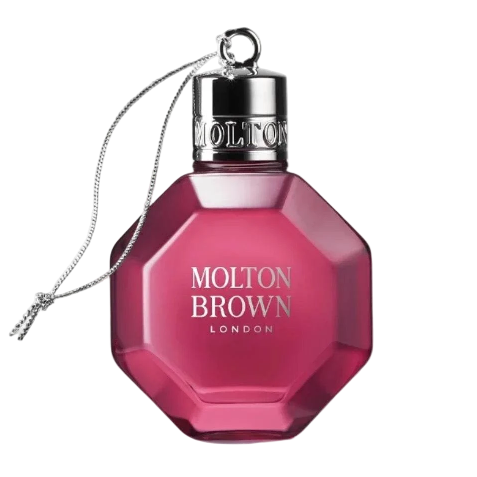 Fiery Pink Pepper Festive Bauble - London Beauty