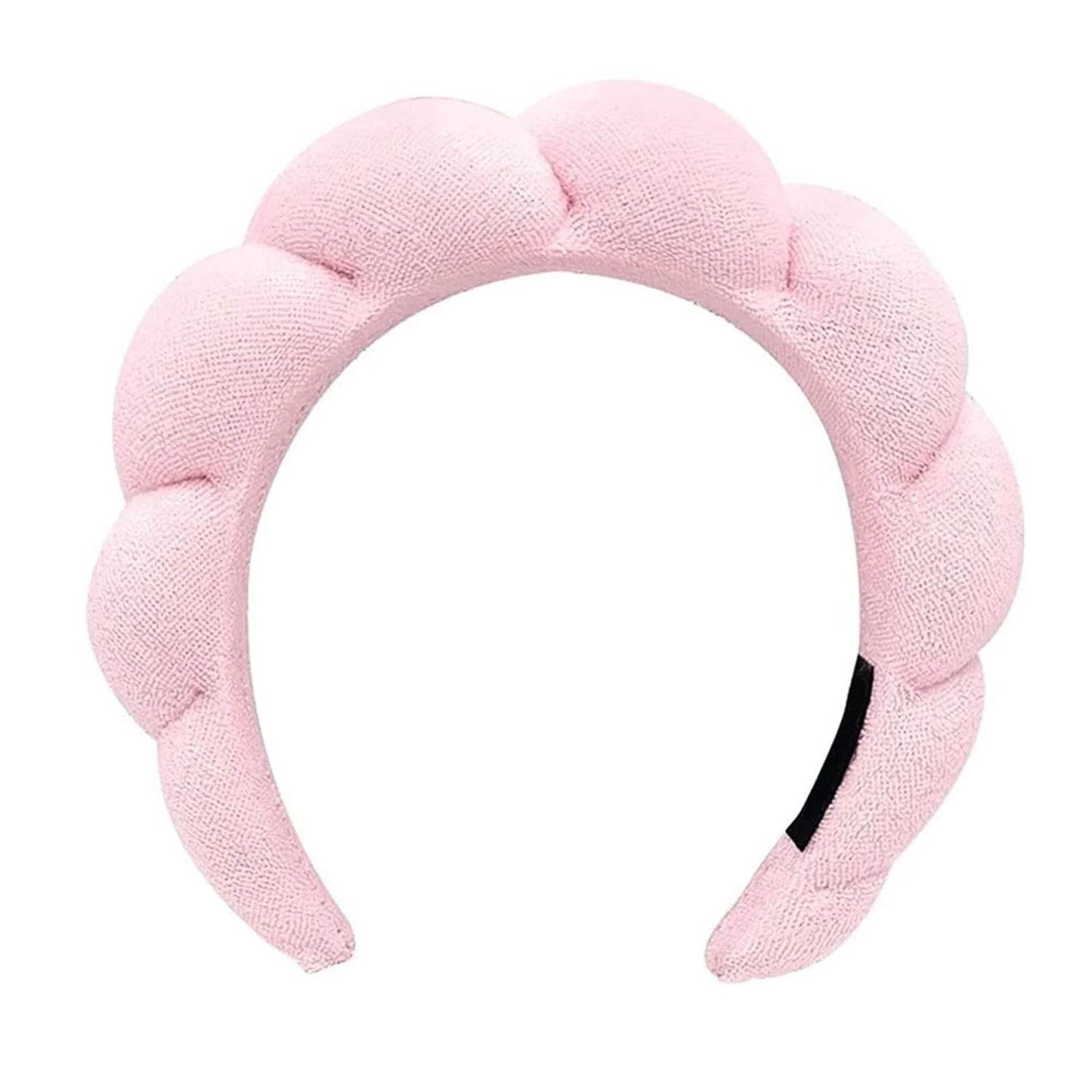Terry Cloth Bubble Headband - London Beauty