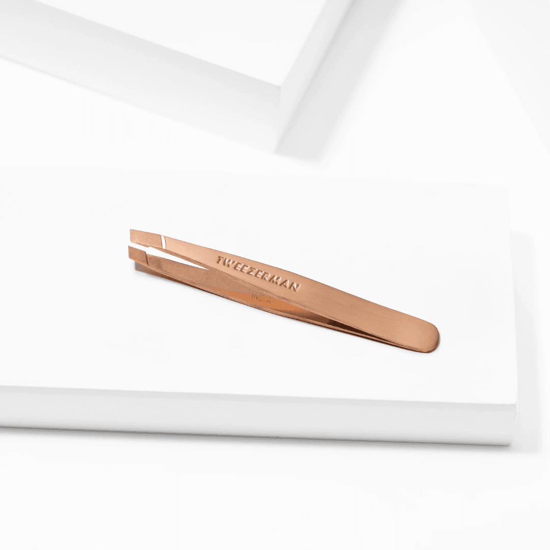 Mini Slant Tweezer | Rose Gold