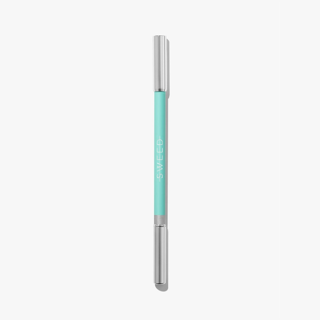 Sweed satin eyeliner pencil with a sleek design for precise application and vibrant color