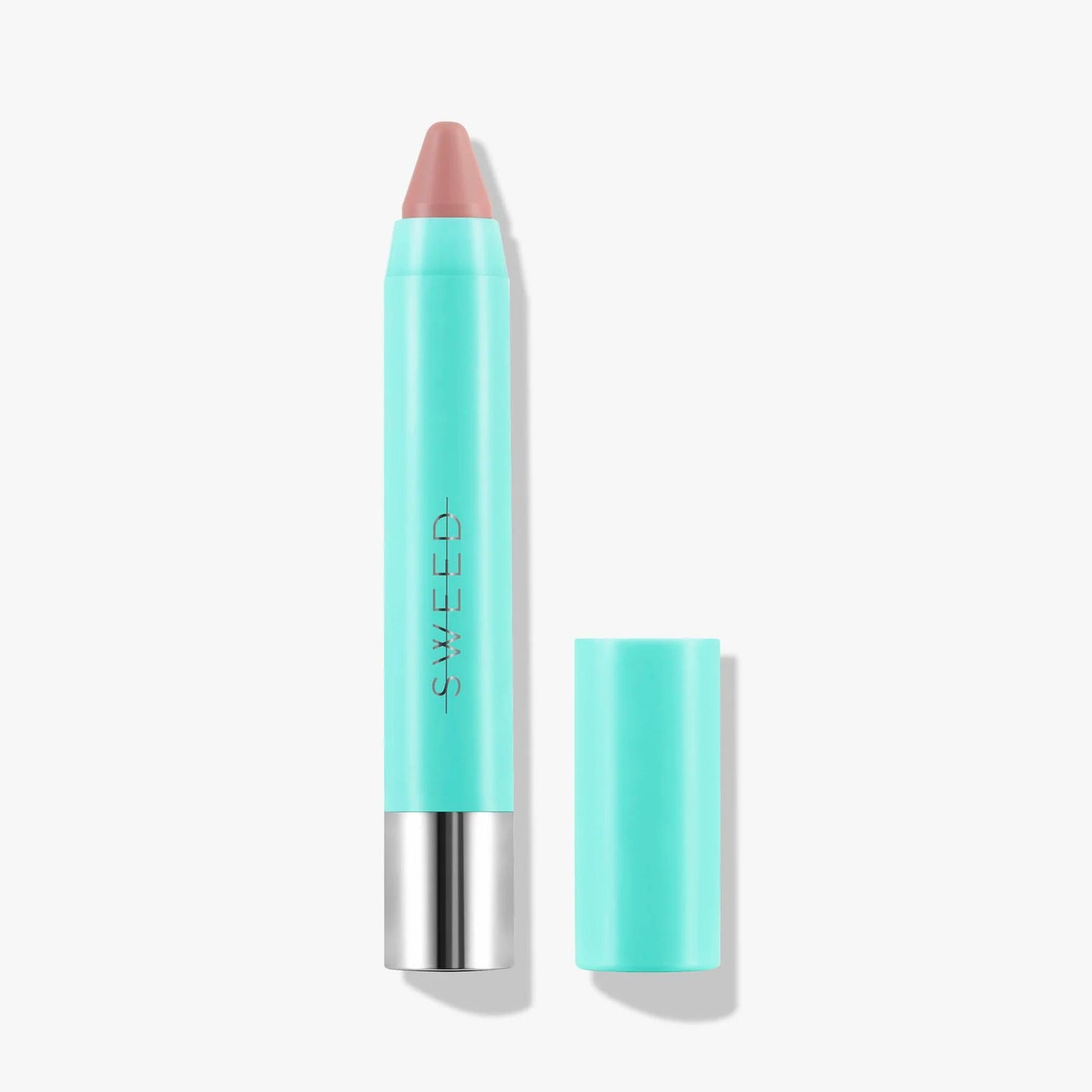 Sweed luxury lip crayon in aqua packaging for a smooth, stylish lip application