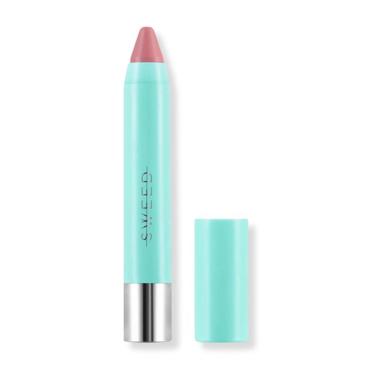 Sweed luxury lip crayon in mint packaging for a vibrant and smooth lip finish