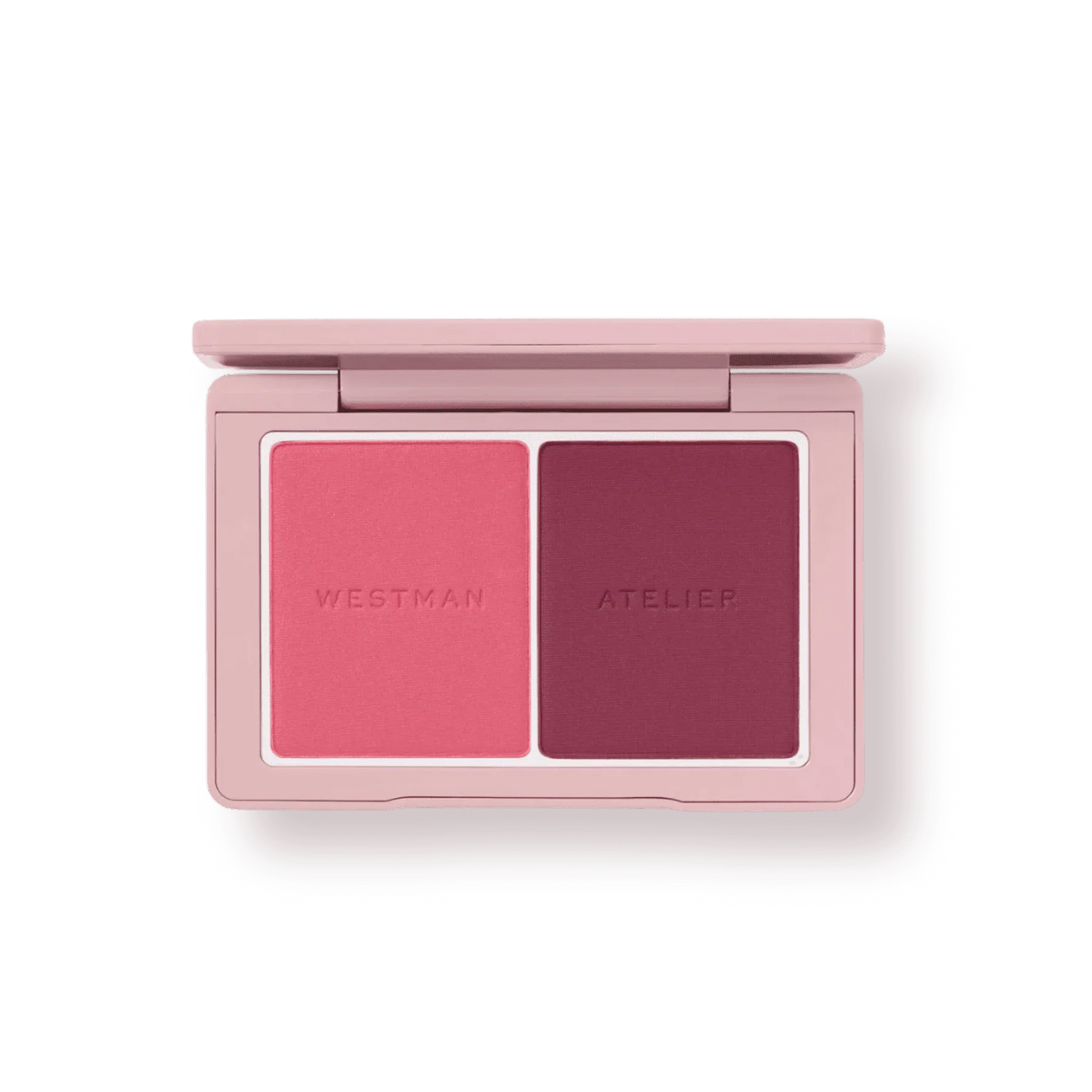 Westman Atelier Blush and Sculpt Powder Duos with two complementary shades for flawless makeup looks