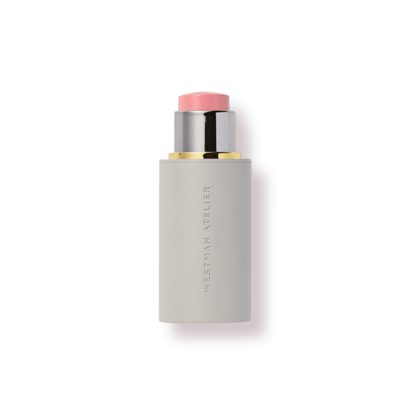 Westman Atelier Blush Stick in a sleek container with a soft pink shade for a natural glow