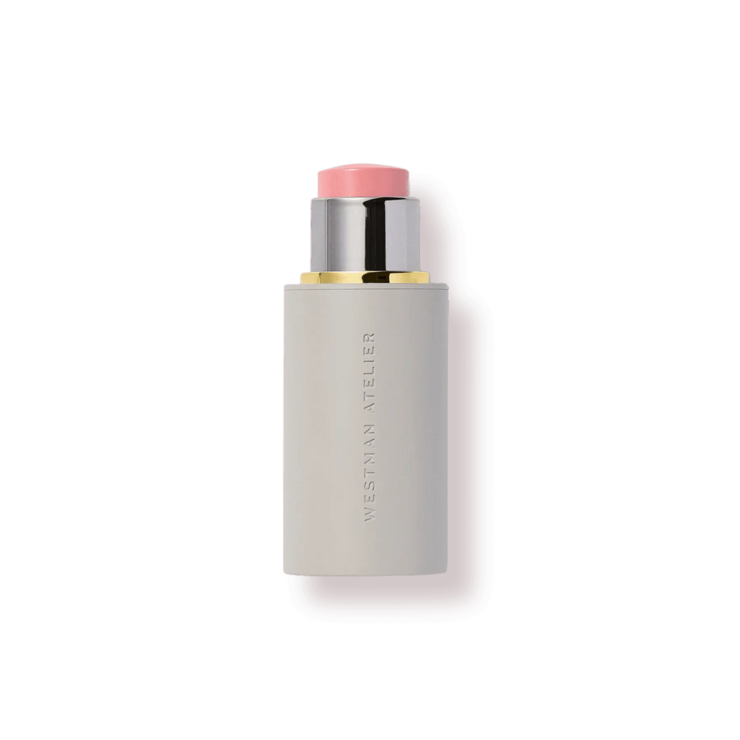Westman Atelier Blush Stick in a sleek container with a soft pink shade for a natural glow