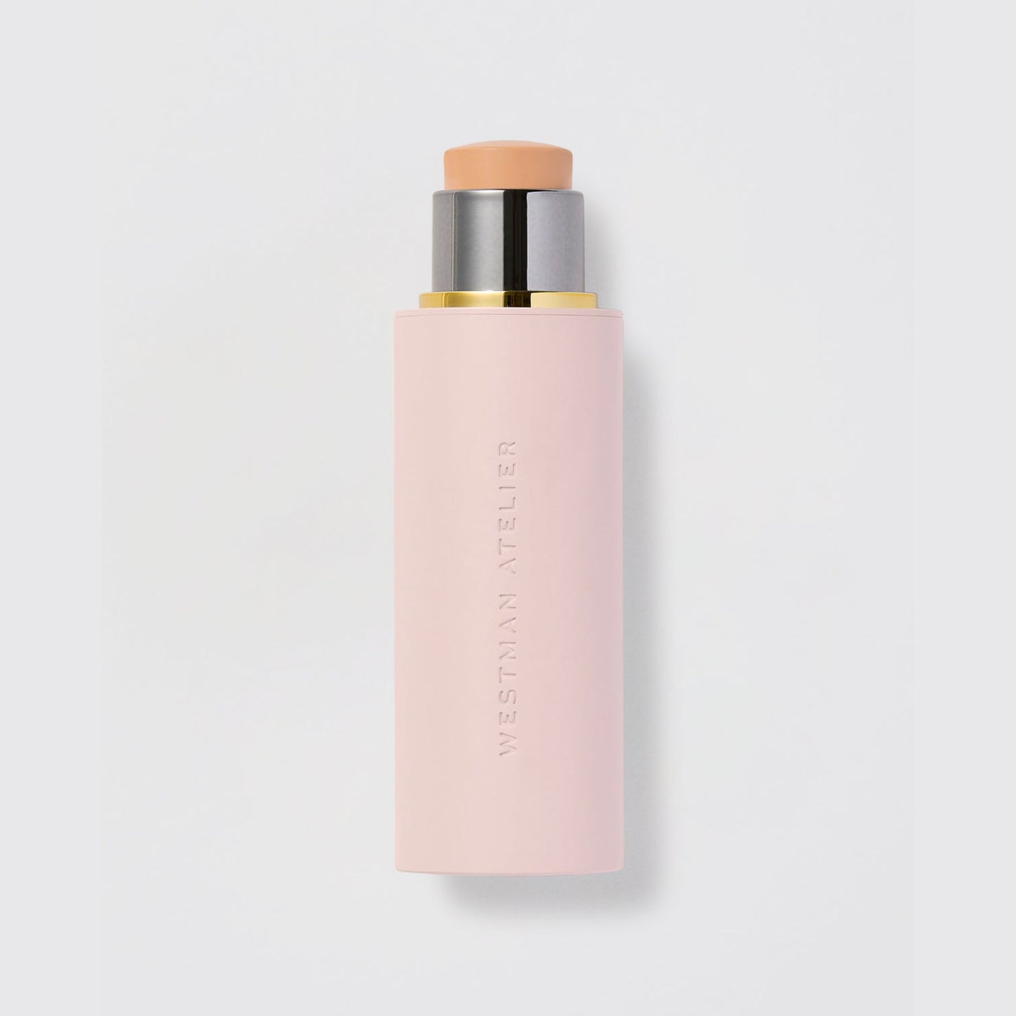 Westman Atelier Foundation Stick in a sleek pink tube for a natural, flawless finish