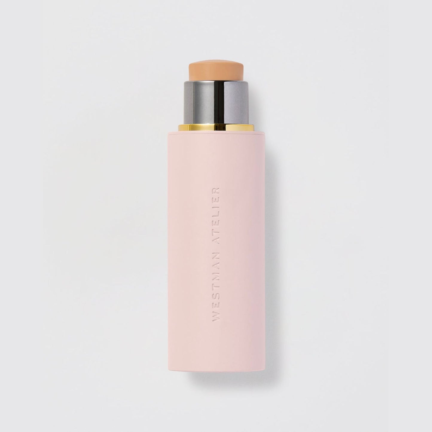 Westman Atelier Foundation Stick in a sleek pink case for a flawless complexion